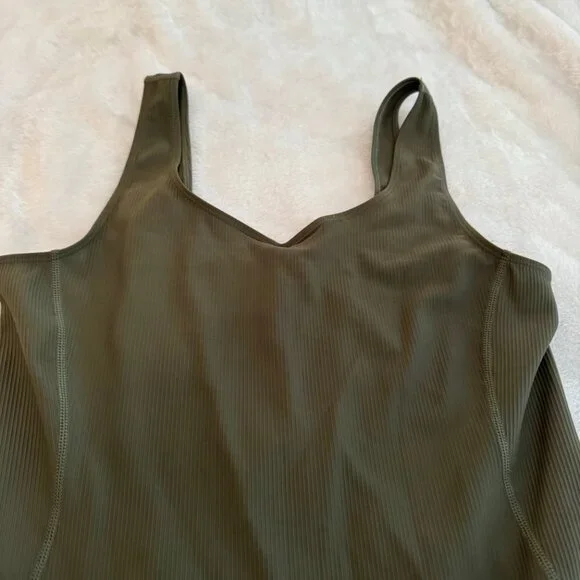 Maacie NWT Olive Green Jumpsuit/Romper Pregnancy Shapewear Size M - Picture 4 of 11